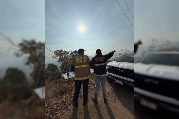 Protección Civil de Morelia atiende incendios en el Sur del municipio