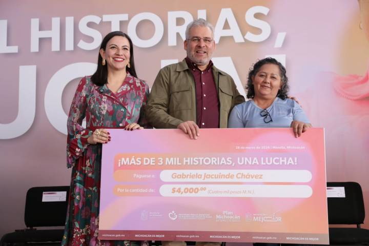 "No están solas", alcanza Bedolla meta histórica de 3 mil mujeres apoyadas en su lucha contra el cáncer