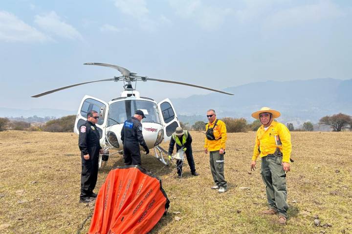 Controlado el 90 % del incendio forestal en el Área Natural Protegida de Tzitzio