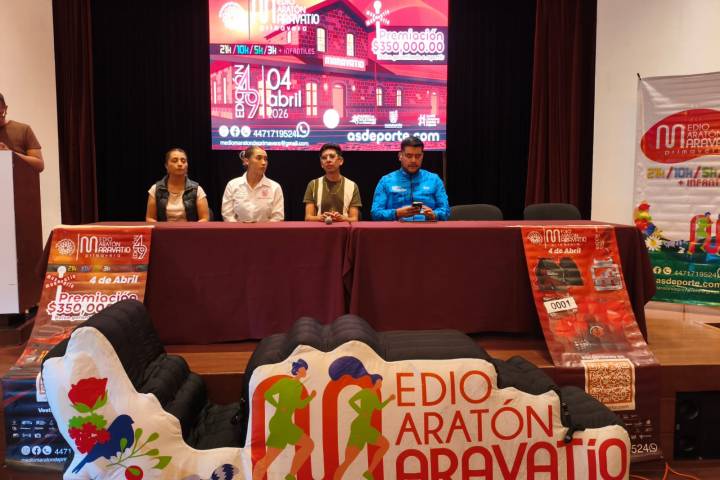 Maravatío anuncia medio maratón de primavera