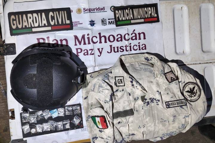 Refuerza SSP operatividad en Carapan; detenidas 2 personas, una de ellas presuntamente vinculada a un grupo criminal