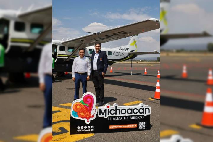 Michoacán despega con nueva ruta aérea AIFA-Morelia-Uruapan