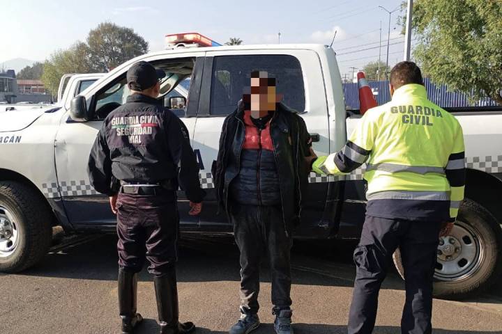 Guardia Civil detiene a presunto asaltante de transeúntes en Morelia