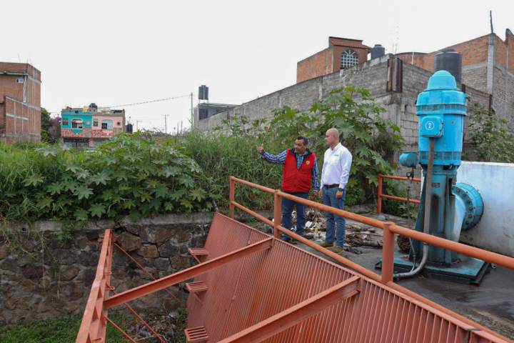 Adolfo Torres supervisa niveles de ríos y drenes ante lluvias en Morelia