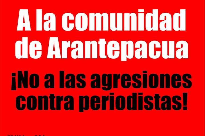 A la comunidad de Arantepakua