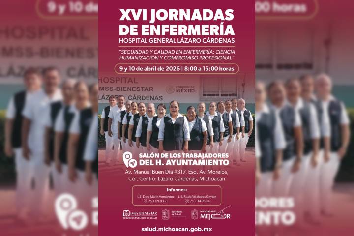 SSM impulsa jornadas de actualización de enfermería en Lázaro Cárdenas