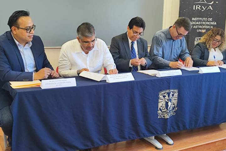 UNAM Morelia y Universidad Tecnológica de Nuevo Laredo firman convenios para colaboración y para un gran proyecto astronómico
