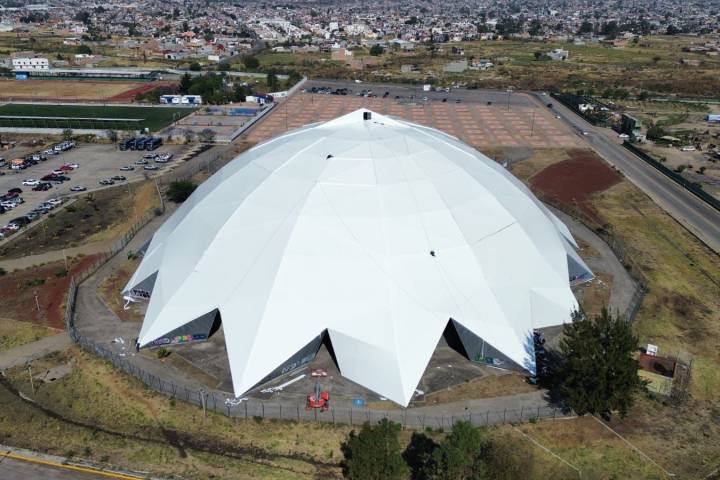 Gobierno estatal concluye rehabilitación del domo del Bicentenario