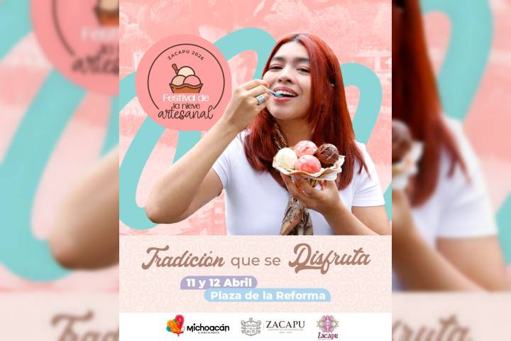 Zacapu celebrará el Festival de la Nieve Artesanal con más de 60 sabores