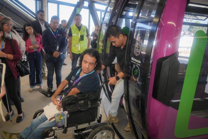 Teleférico será el primer transporte inclusivo de Michoacán: Gladyz Butanda