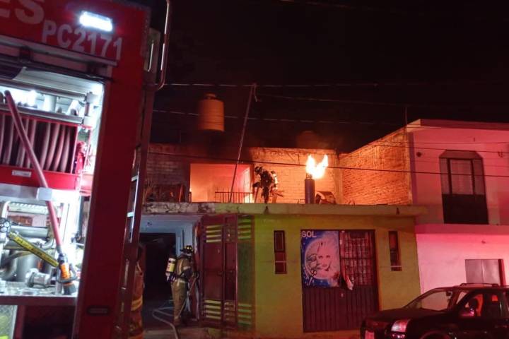 Incendio de domicilio deja un muerto en la colonia Gustavo Díaz Ordaz, Morelia