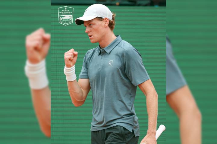 Sinner es campeón en Monte-carlo