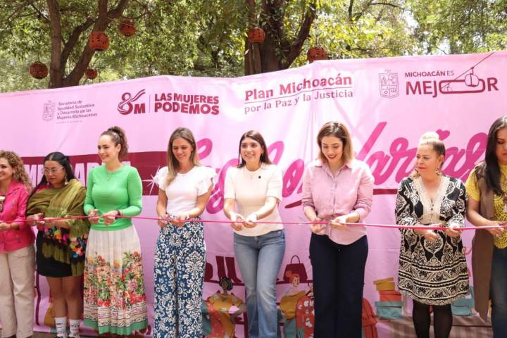 Arranca La Mercadita Las Solidarias con más de 150 emprendedoras en Morelia