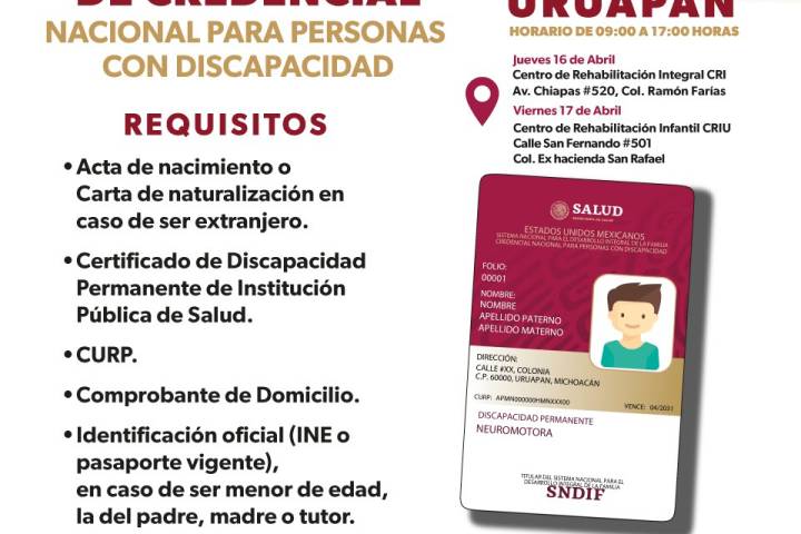 Teleférico gratis para personas con discapacidad en Uruapan, tramita tu credencial