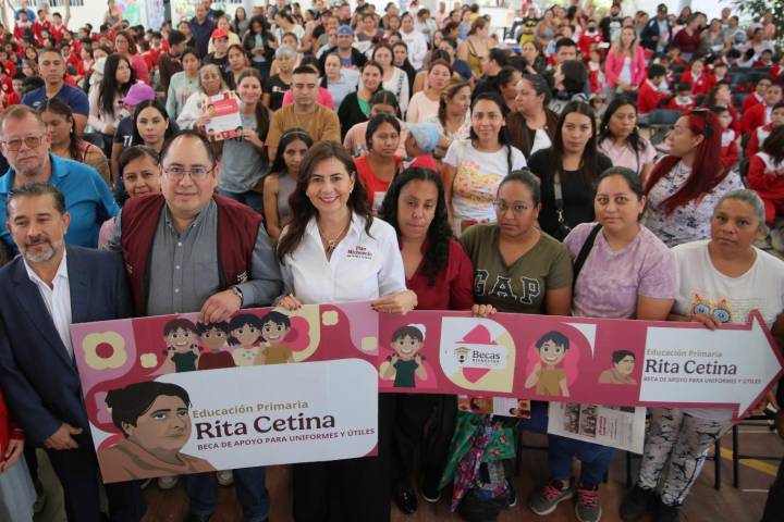 Becas, la mayor política social en Michoacán: Gabriela Molina
