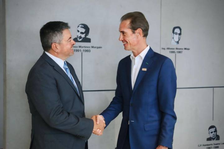 Dialoga CCEEM acerca del Plan México con senadores Sasil de León Villard y Raúl Morón