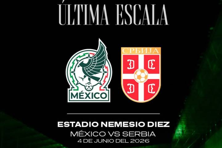 México vs Serbia en Toluca