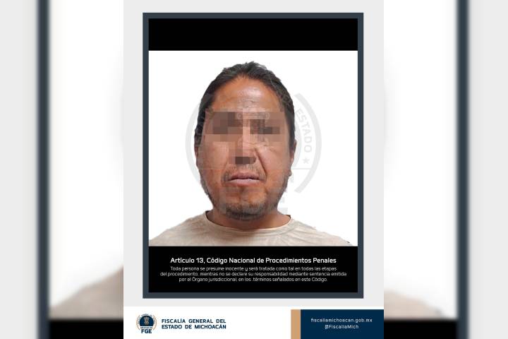 Detiene FGE a presunto responsable del feminicidio de Daniela