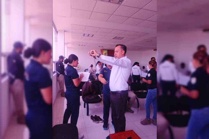 Acerca FGE servicios de salud a personal de la Fiscalía Regional de Zamora