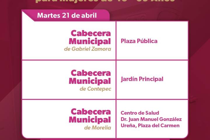 SSM lleva mastografías gratuitas a 9 municipios