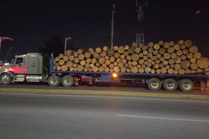Detiene FGE a un hombre por transporte ilegal de madera en Morelia