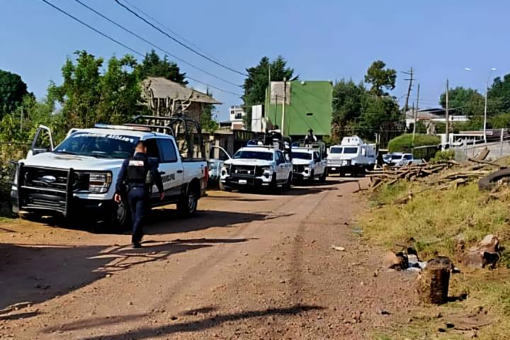 Agresión armada en Ario de Rosales deja tres Policías Municipales heridos