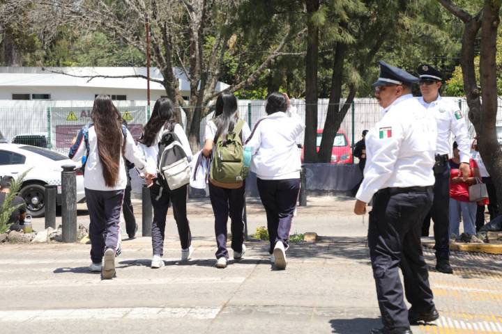 Refuerza SSP acciones de seguridad en planteles educativos, mantiene operativo Escuela Segura