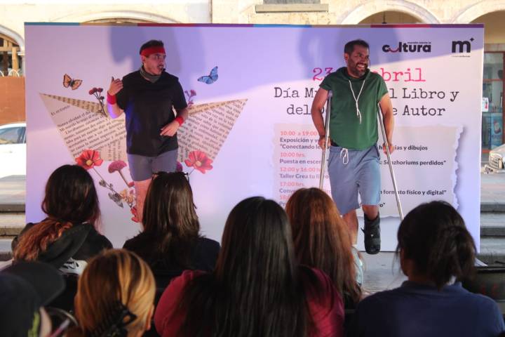 Gran participación de morelianos y morelianas, en jornada del Día Mundial del Libro de SeCultura