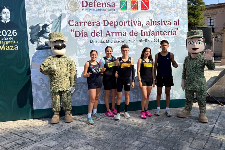 Ejército Mexicano realiza Carrera Deportiva en conmemoración al "Día del Arma de la Infantería"