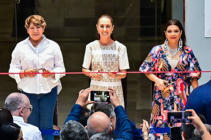 Sheinbaum, Delfina y Brugada inauguran Tren Suburbano "Felipe Ángeles" Buenavista-AIFA