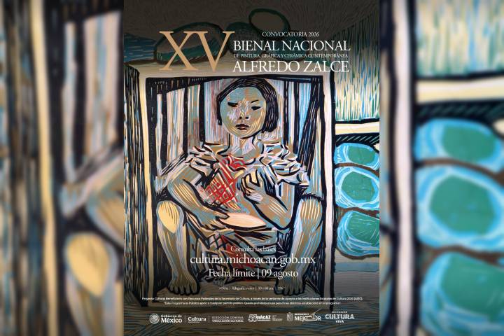 ¡Casi 700 mil pesos en premios! Michoacán convoca a la Bienal Alfredo Zalce