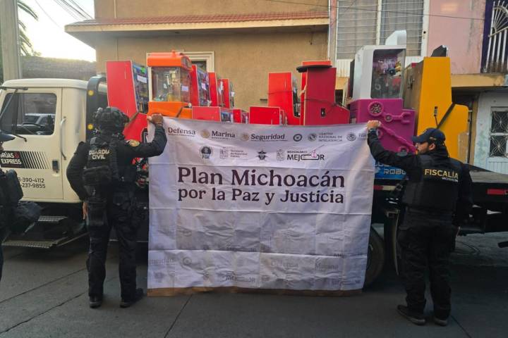 SSP asegura 49 máquinas tragamonedas en Quiroga
