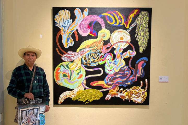 Secum inaugura exposición histórica de la Bienal Alfredo Zalce en Cherán