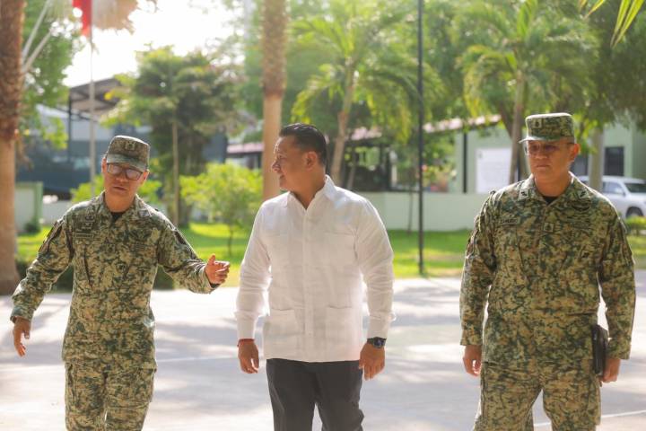Fortalece Fiscal General, Carlos Torres Piña, coordinación con fuerzas federales para consolidar la paz en Michoacán