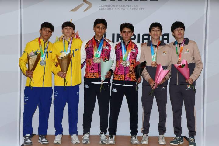 Histórico tercer lugar para Michoacán en el squash de la Olimpiada Nacional