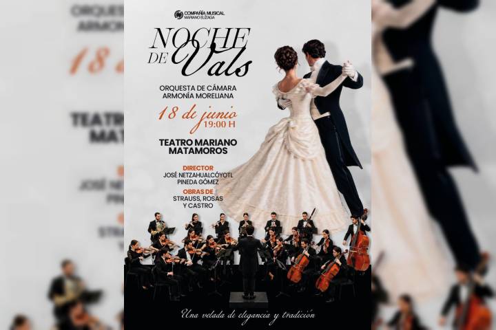 Morelia se viste de gala y tradición con "Noche de Vals"