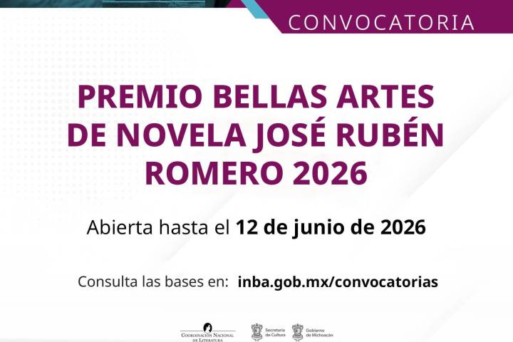 Ya está abierta la convocatoria al Premio Bellas Artes de Novela 2026