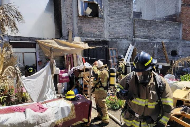 Se registra incendio de domicilio en la Ampliación La Soledad, Morelia