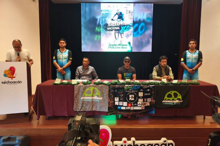 Tacámbaro será sede de la tercera fecha nacional de ciclismo de montaña