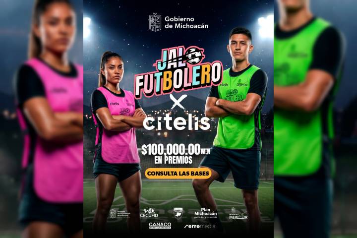 ¡Mañana último día para inscribirse al Jalo Futbolero!; hay una bolsa de 100 mil pesos en premios