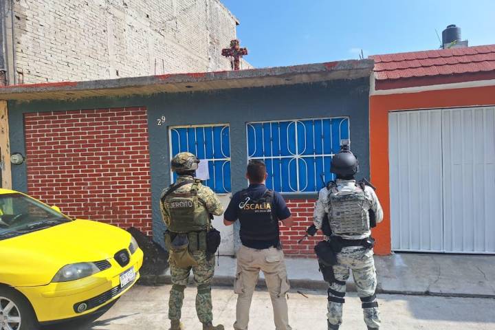 Catean inmueble de la colonia Solidaridad; aseguran metanfetamina y detienen a una persona