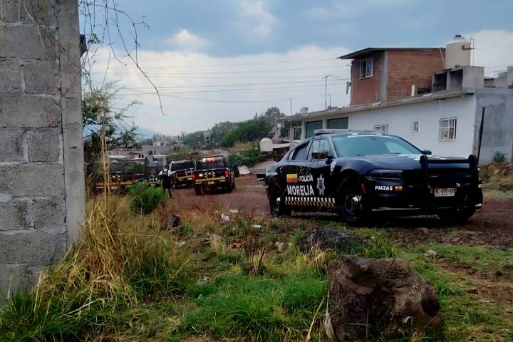 Balean a policía municipal en Ciudad Jardín, Morelia