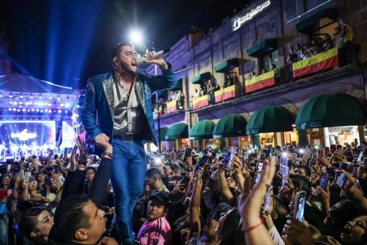 Morelia vive concierto histórico en su 485 Aniversario