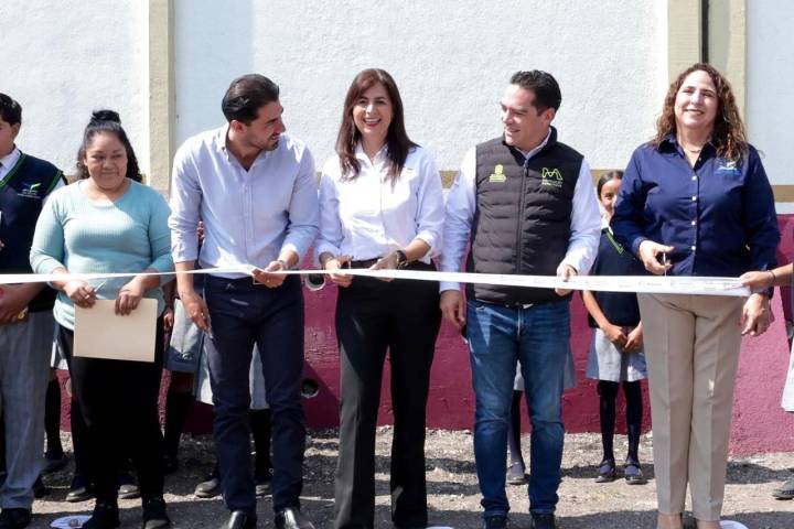 Por una mejor educación, transformamos escuelas: Gabriela Molina