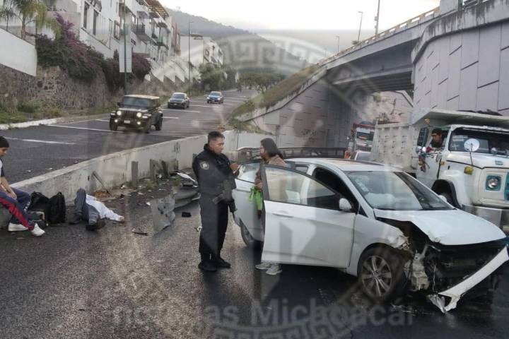 Jueves de accidentes viales en Morelia y Tarímbaro; se registran 6