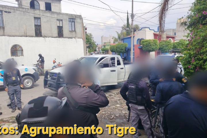 Agrupamiento Tigre atrapa a dos presuntos asaltantes tras persecución en Morelia