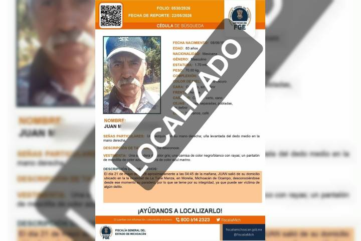 Hallan a adulto mayor asesinado en terreno de Cuto de la Esperanza; estaba desaparecido