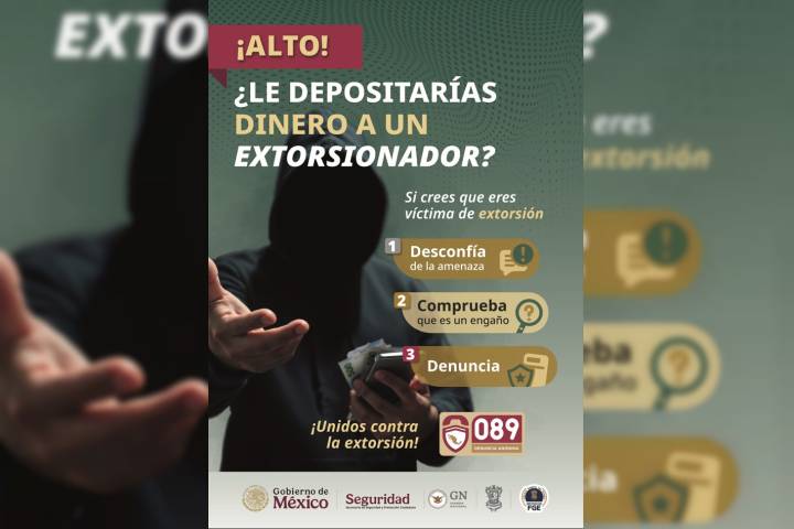 Exhortan FGE a prevenir extorsiones mediante mensajes falsos sobre premios y concursos
