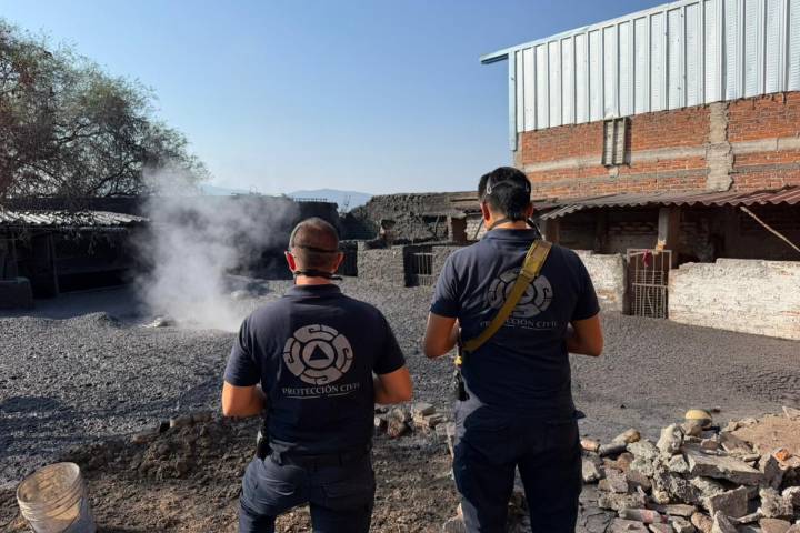 PC estatal atiende actividad hidrotermal registrada en Ixtlán