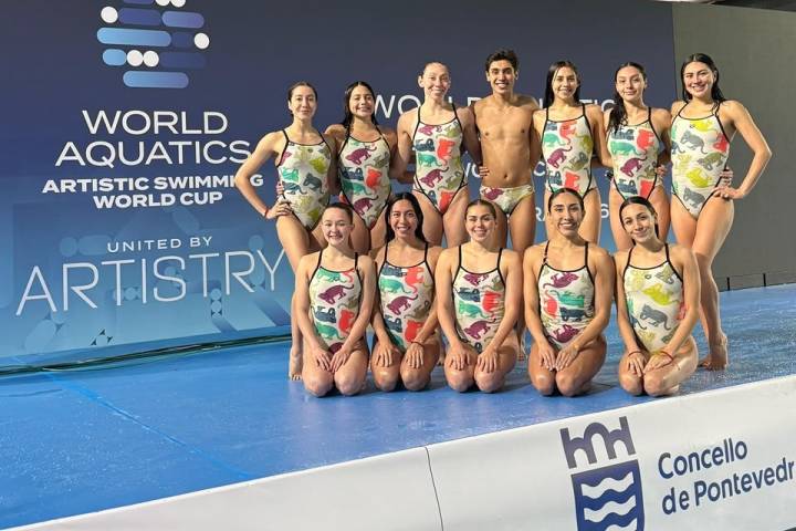 México rumbo al Mundial de Natación Artística